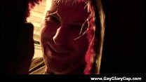 Gay glory hole - Nasty gay oral sex and gay han...