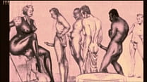 vintage erotic  illustration 