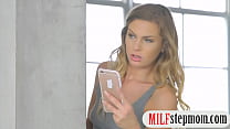 Big tits milf and teen slut threeway sex Thumbnail