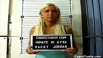 caged tushy cavity search | kacey jordan