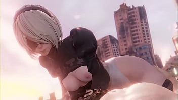 2B From NierAutomata Is Fucked