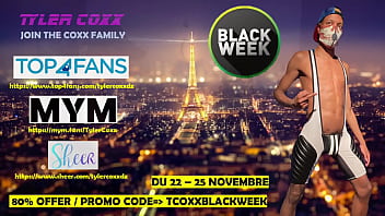 Tyler Coxx - Black Week / Black Friday Offer On MYM / SHEER / TOP4FANS - Bareback, Creampie, DP Anal, Leather