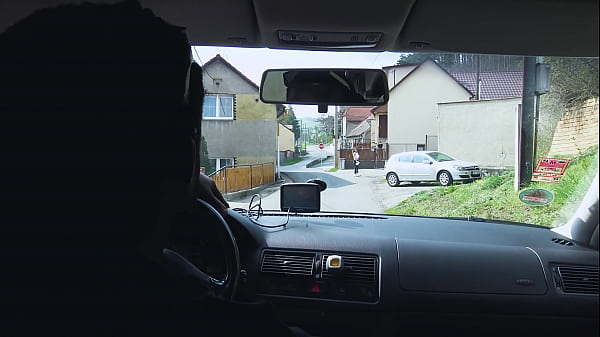 HOT MILF HITCHHIKER FUCKED BY TWO HUGE BLACK COCKS FOR A FREE RIDE