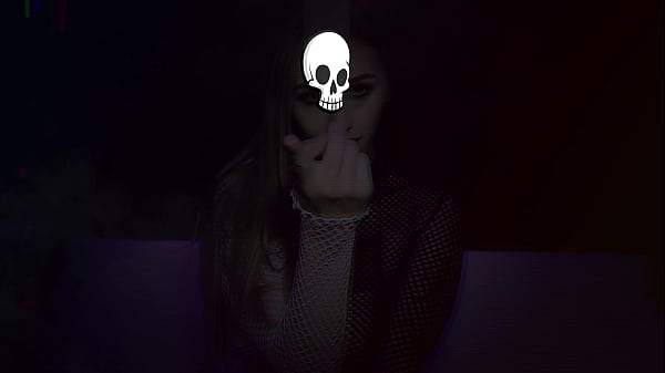 Angel Youngs Is A Naughty Busty Goth Who Gets Facial