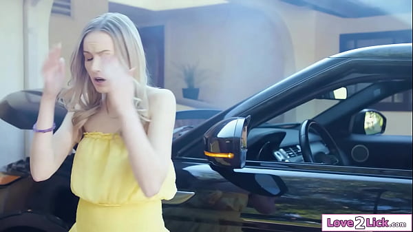 Big tits lesbian emt kisses and is rimmed by petite neighbor