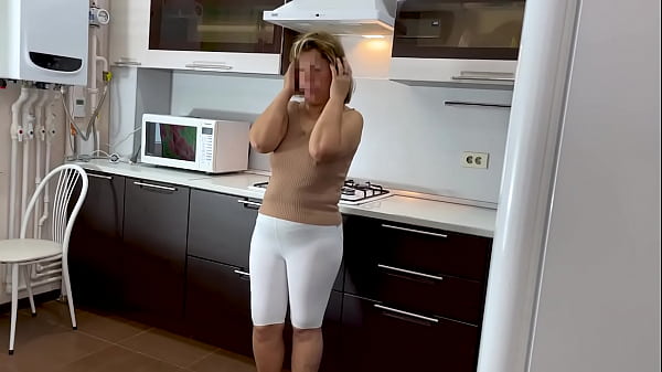 Milf teaches touching her tits and anal sex