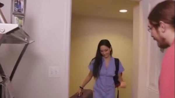 Nasty masseuse gives client a femdom experience