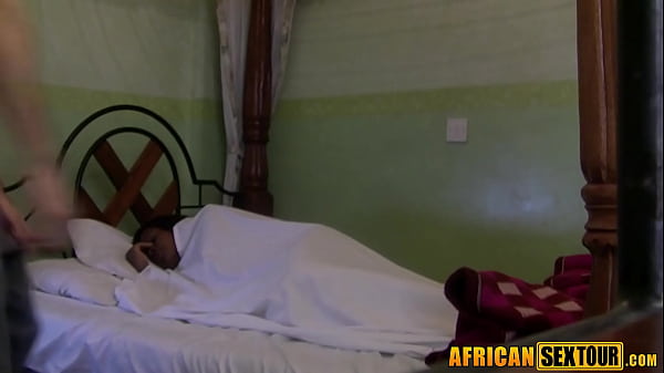 Hot morning sex with African wet teen Sajeda after she gave a perfect blowjob