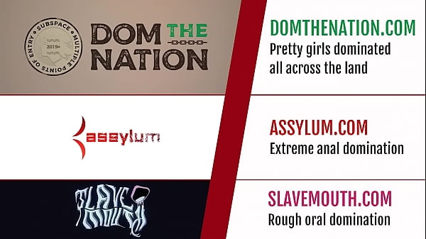 Bound sub teen punished with dildo up her ass