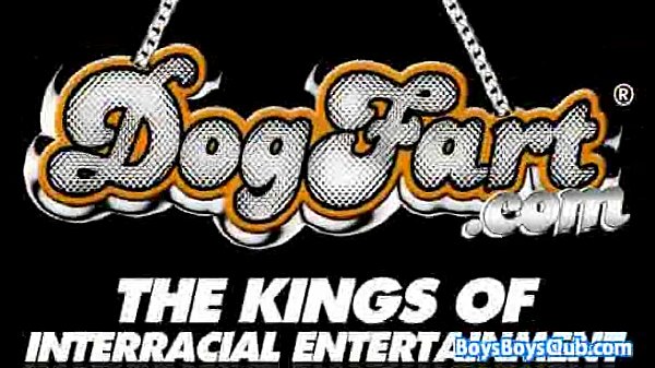 Huge black stud breeding white gay muscular guy 31