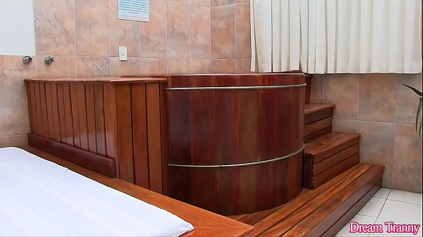 Naughty Tranny Bella Atrix Stuffs Her Tight Asshole with a Dildo