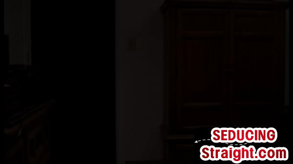 Str8 nympho gay gets his dick sucked before cumshot on ass