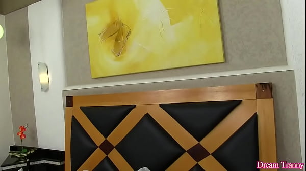 Stunning Tranny Nicolly Pantoja Tests a Bunch of Rubber Cocks