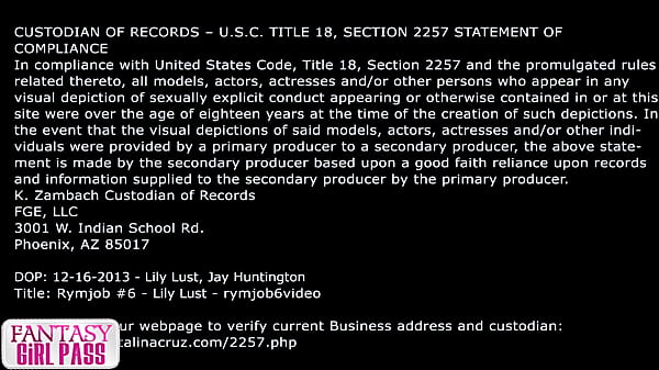 FANTASY GIRL PASS – Lily Lust Big White Cock Stretched Me