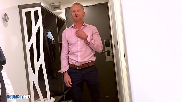 Fitness coach gives a blowjob to our assistant.