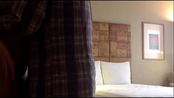 Hot young Wife cheating on husband in hotel, moaning hard