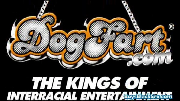 Black Muscled Dude Fucks Gay Skinny White Boy Bareback Style 10