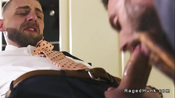 Realtor anal fucked and cummed by client in suit