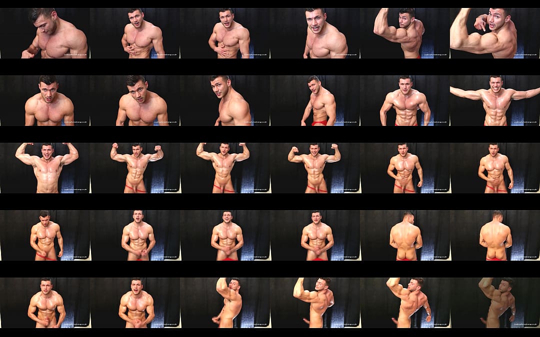 Muscle domination fishnet spycam