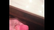 My cock shooting small quick load