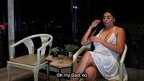 I discover that my roommate has a magic remote that controls me, and eats my pussy whenever he wants - Melani Rincon