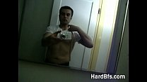 Hot guy showing off his sexy body