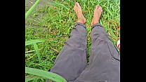 Outdoor wanking cruising place