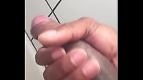 Squirting Cum in the Shower