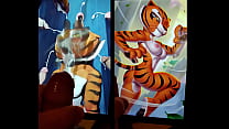 Master Tigress (Kung Fu Panda) furry tribute co...