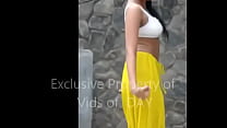 Sexy Indian Girl dancing in sports bra