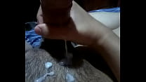Terminando de masturbarme