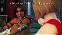 futa huge cock threesome