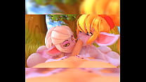 Poppy and Tristana hang out with you