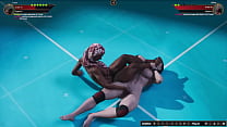 Luna VS Olivia (Naked Fighter 3D)