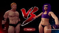 Vilkor VS Hilda (Naked Fighter 3D)