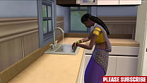 SON returns home from work and finds his MOM in his bed Then he fucks her thinking she won't recognize him because of the mask on his face | Indian Mom And Son