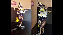 Marie Gold bunny waitress figurine #1