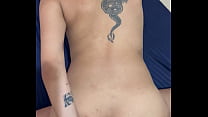 My friend gives me in the ass but it hurts me that he puts his dick in me ass ( me duele que me den por el culo pero disfrutó su semen caliente dentro)