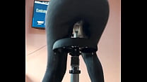I didn't want to interrupt my workout and peed my gym pants