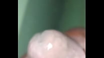 Wet dick from a pinky