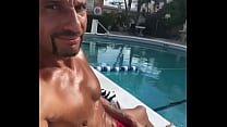 LAYING BY THE POOL