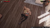 Johnny Walker Black VS Ash (Naked Fighter 3D)