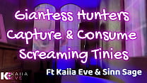 Giantess Hunters Capture & Consume Screaming Tinies