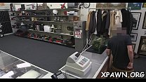 Big dude pushes his large rod inside a lovely amateur