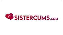 SisterCums - Girl Sucking her StepBro Cock