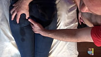 Geiler Arsch in Jeans gefickt!
