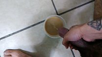 Cumming In A Coffee Cup