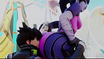 Tracer Eating Widowmaker&#039;s ass