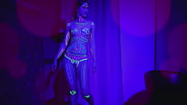 Nikki Gia - the black light dance