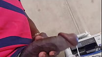 Big dick ebony cum